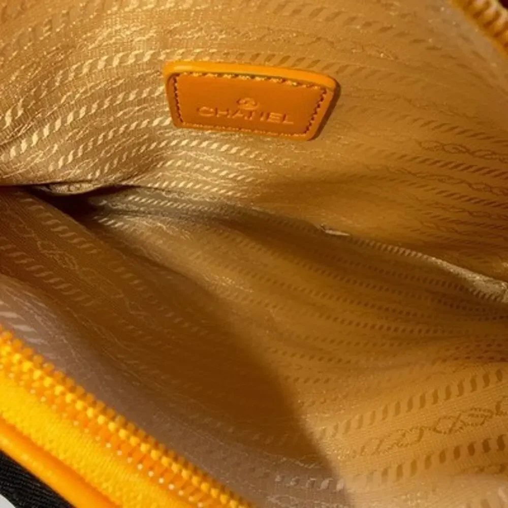 CHANEL bag orange